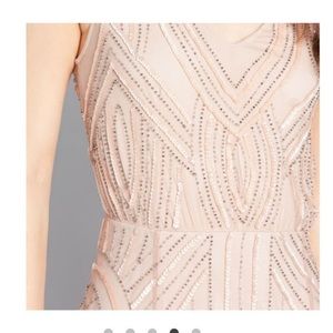 NWOT Pink maxi sequined dress